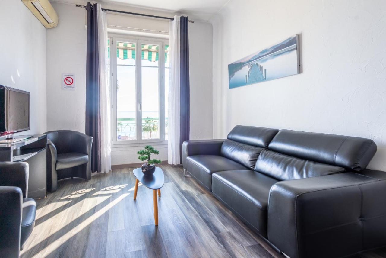 Sea Front Suite - Panoramic View With Terrace - 85 M Nice Extérieur photo