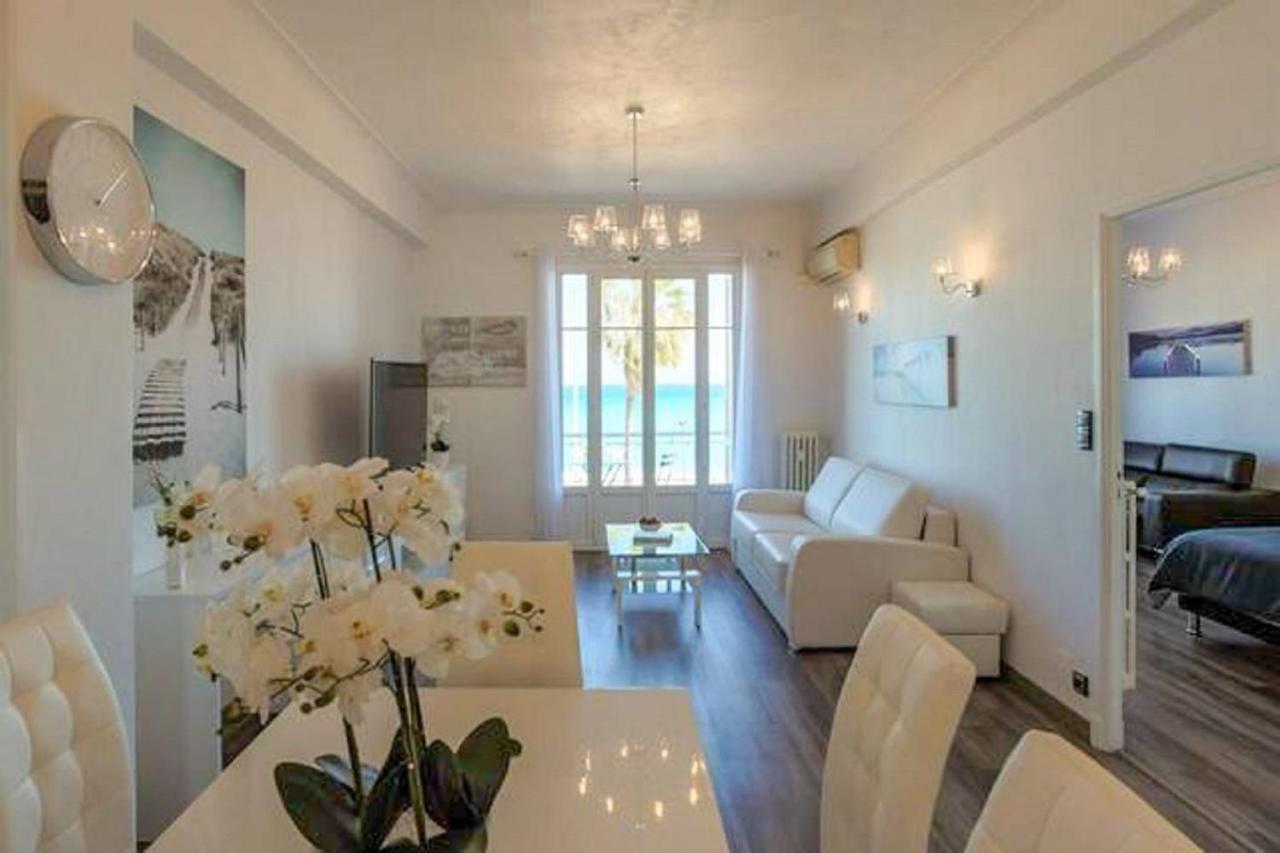 Sea Front Suite - Panoramic View With Terrace - 85 M Nice Extérieur photo