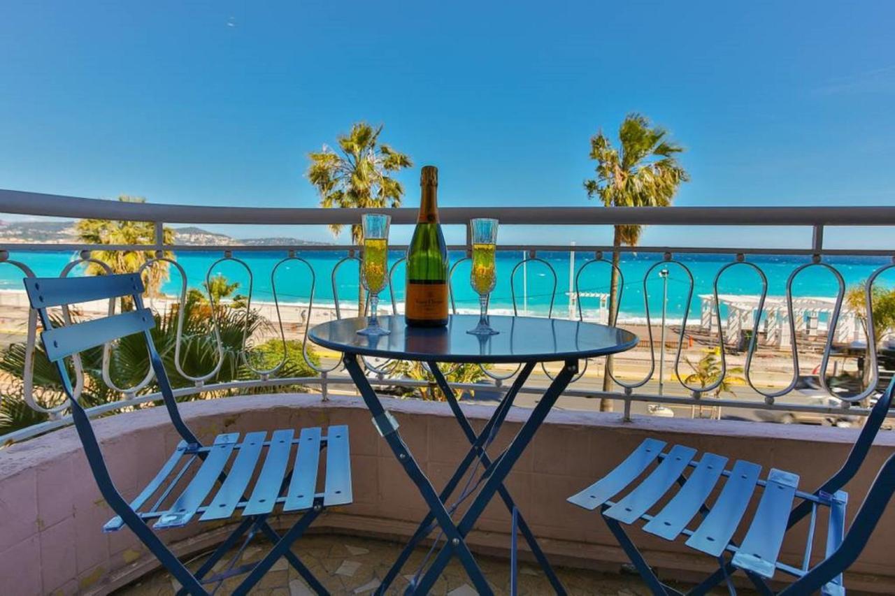 Sea Front Suite - Panoramic View With Terrace - 85 M Nice Extérieur photo